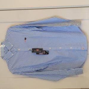 Men's S Vineyard Vines/NFL New England Patriots Button Down